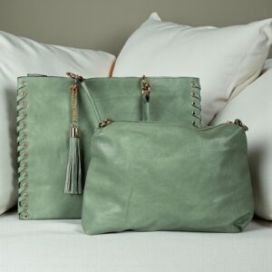 Alternative view of Δερμάτινη Τσάντα Ώμου JP