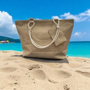 Alternative view of Ψάθινη Τσάντα Θαλλάσης JP