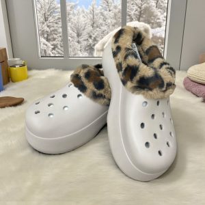 Γυναικεία Ανατομικά Σαμπό με Επένδυση Γούνας JP