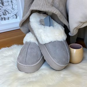 Alternative view of Γυναικείες Παντόφλες με Γούνα "Suede" JP