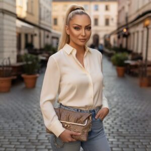 Alternative view of Γυναικεία Τσάντα Clutch Αναδιπλώμενη JP