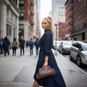 Alternative view of Γυναικεία Τσάντα Clutch με Τρουκς JP